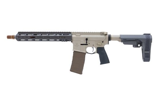 Q LLC Sugar Weasel AR-15 5.56 Pistol with cherry bomb muzzle brake